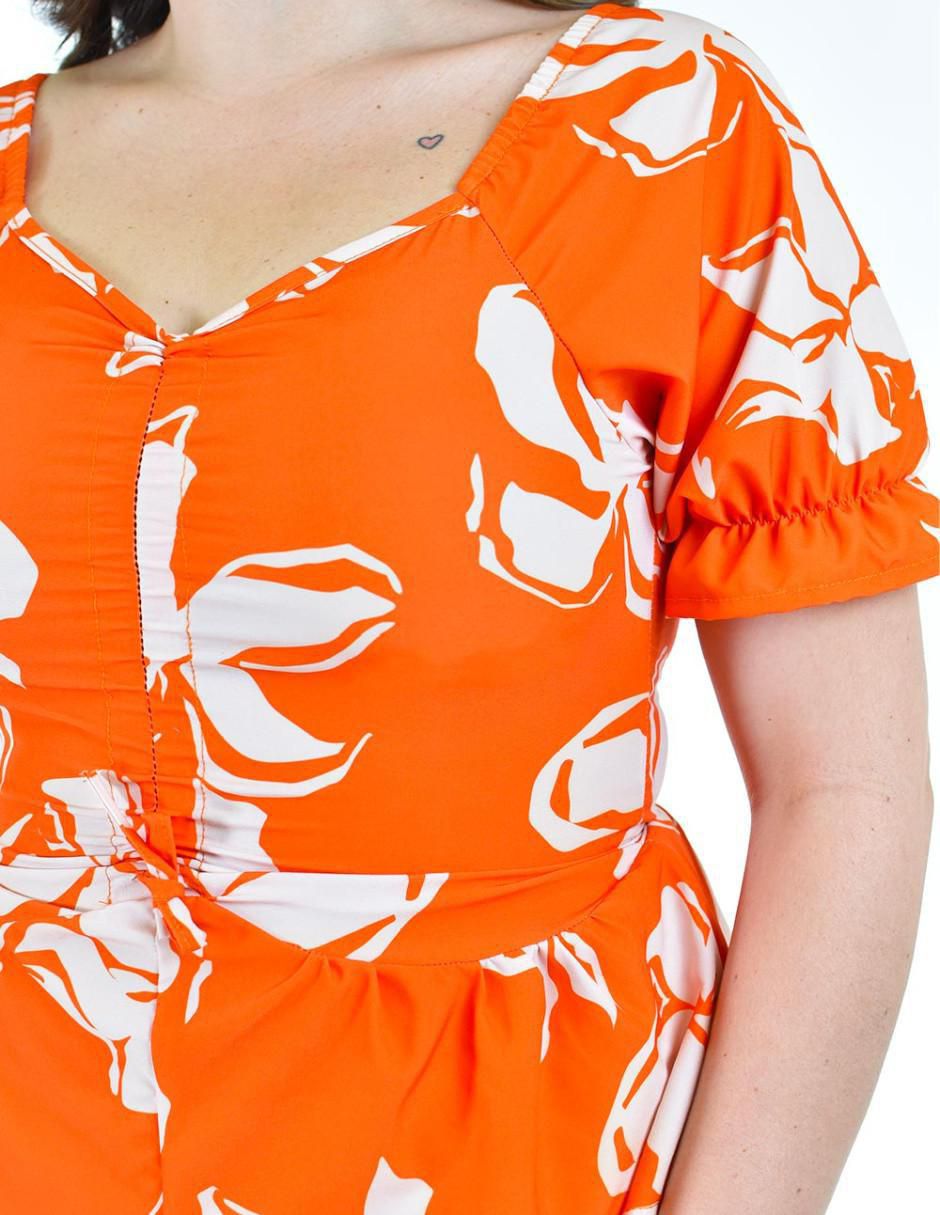 Blusa manga corta para mujer 4