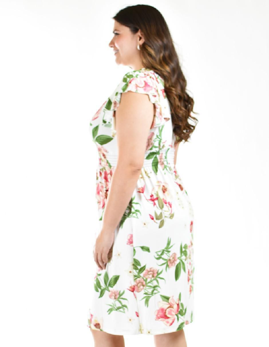 Vestido a la rodilla casual para mujer