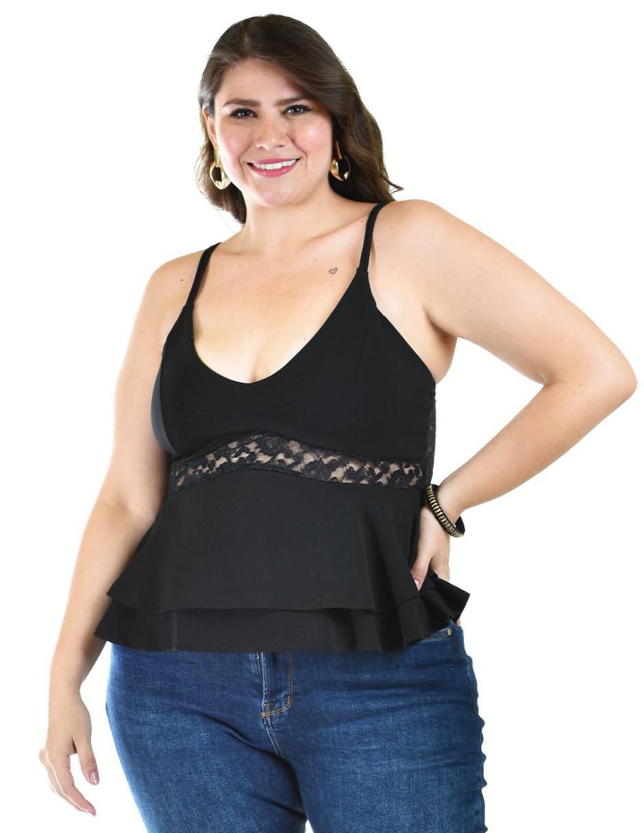 Blusa de tirantes para mujer