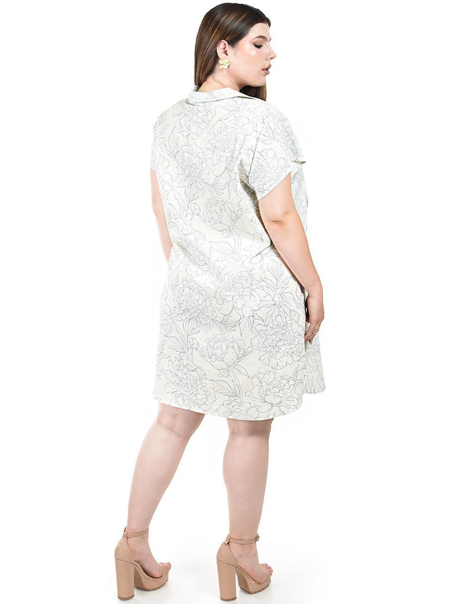 Vestido a la rodilla casual para mujer 3
