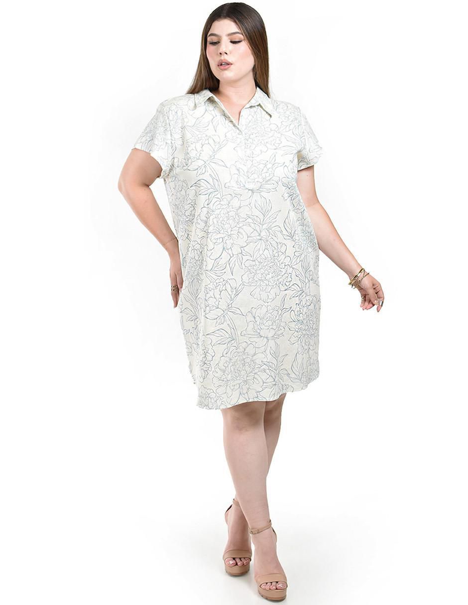 Vestido a la rodilla casual para mujer 5