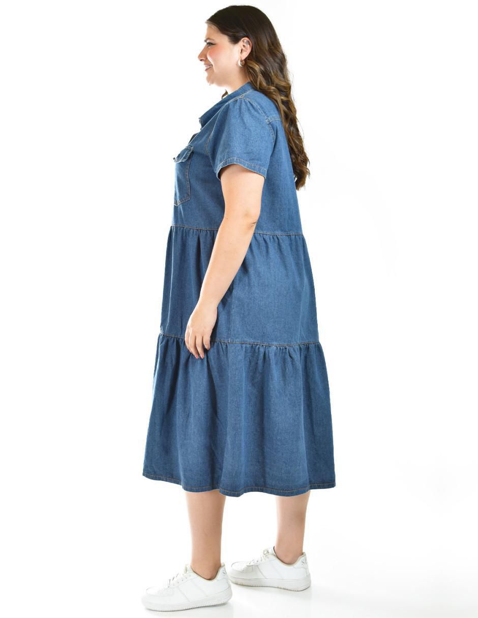 Vestido midi casual para mujer 2