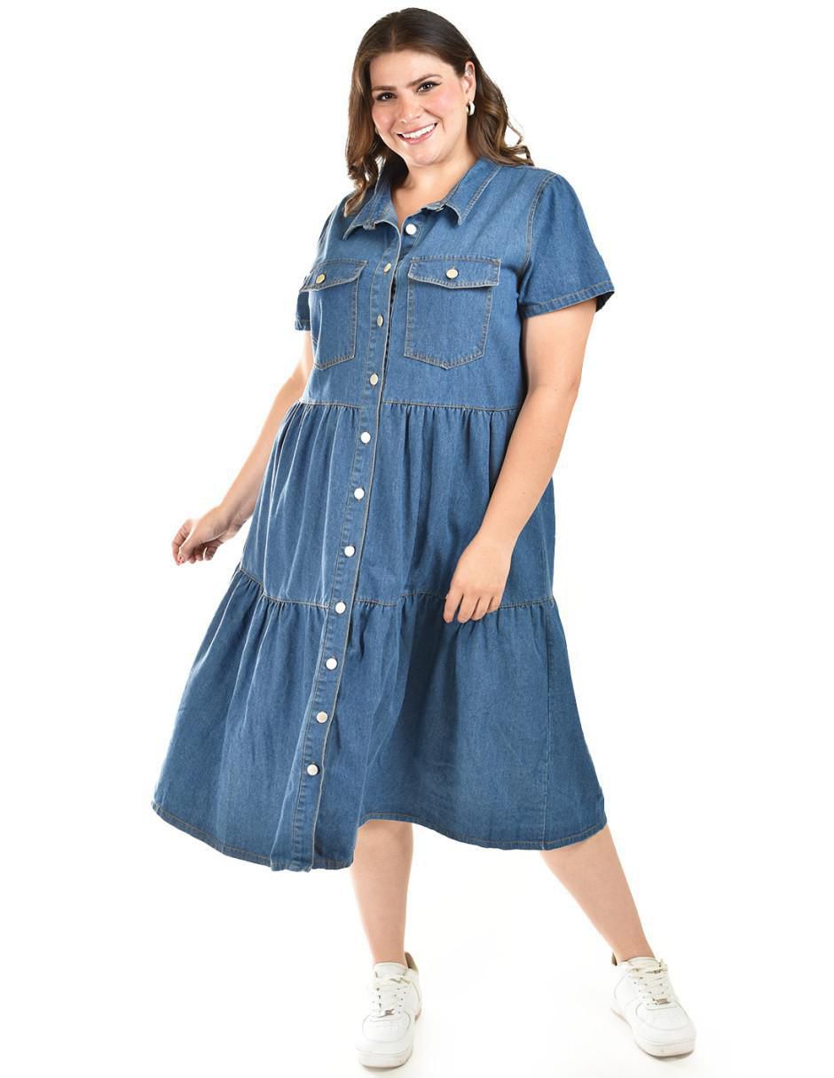 Vestido midi casual para mujer 5