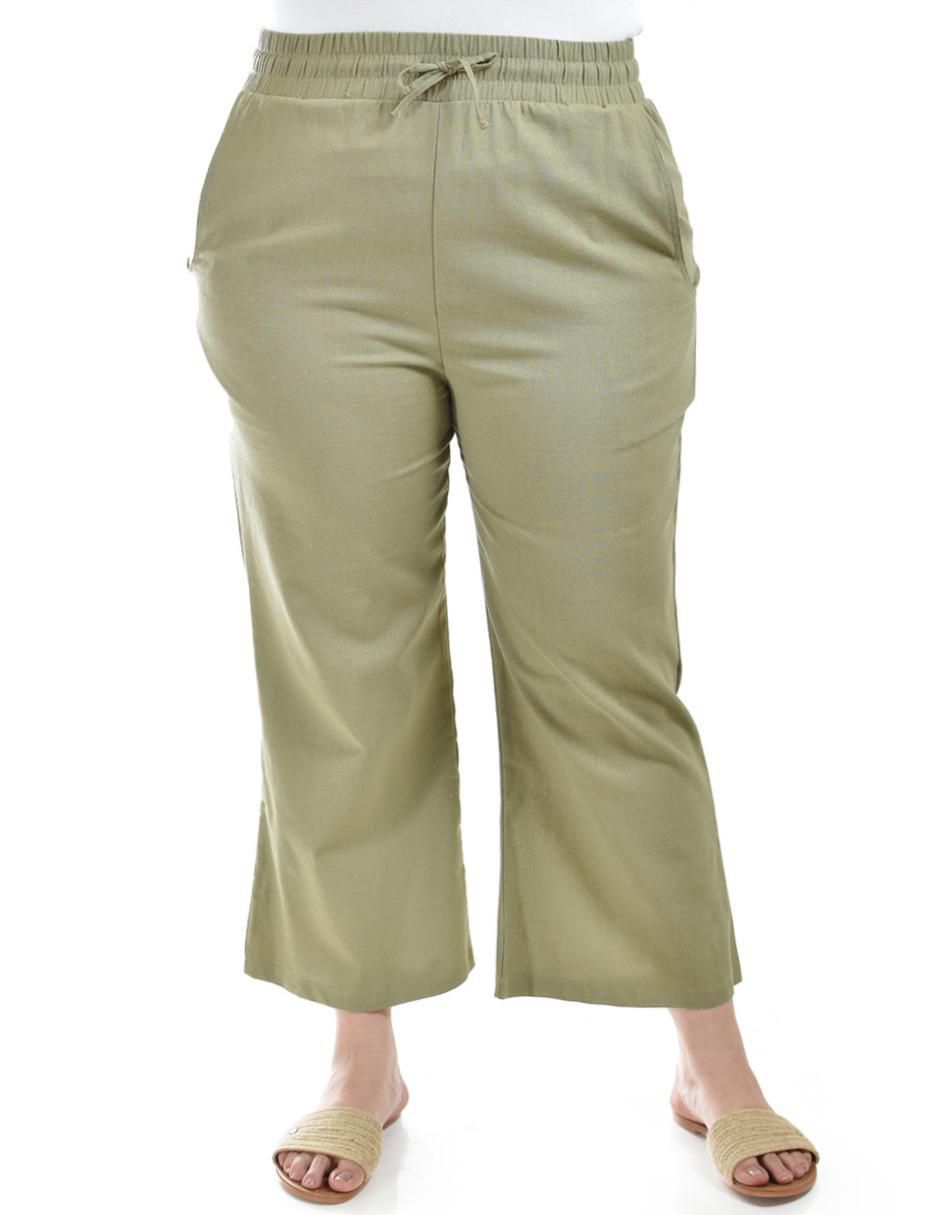 Pantalón acampanado para mujer