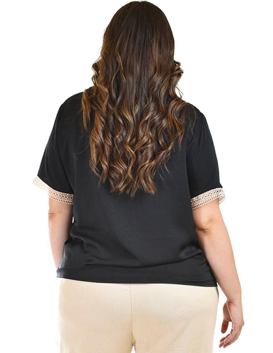 Blusa manga corta para mujer 3