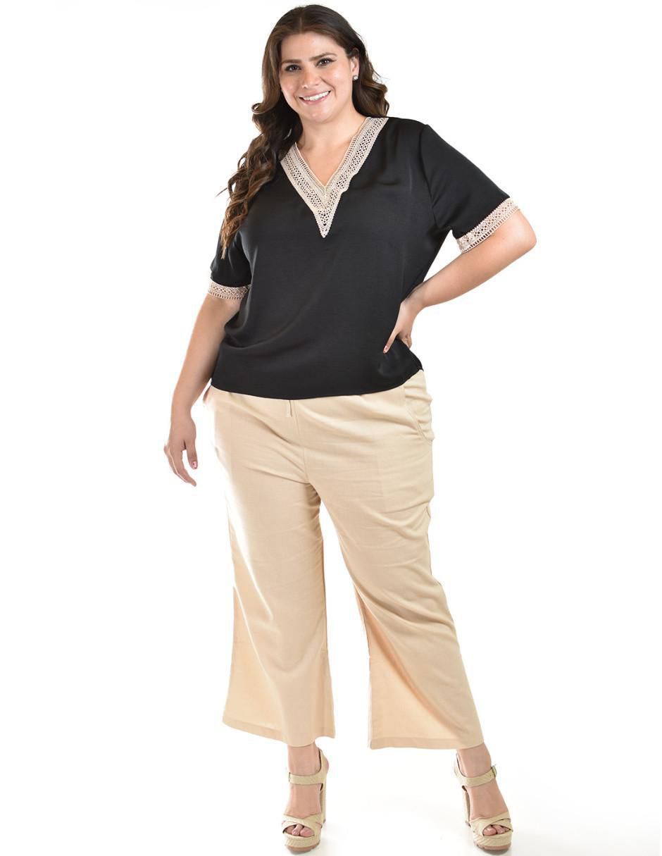 Blusa manga corta para mujer 6