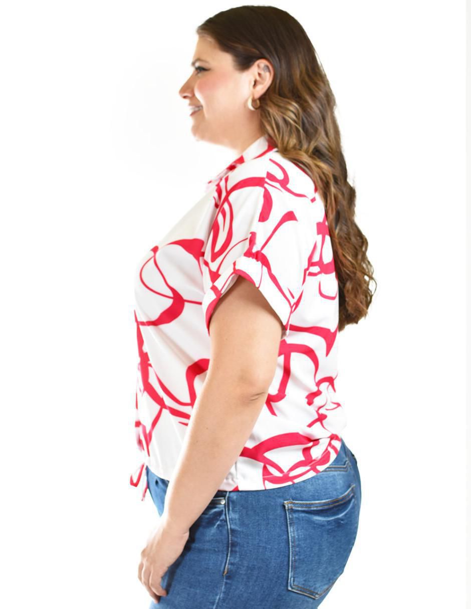 Blusa manga corta para mujer 2