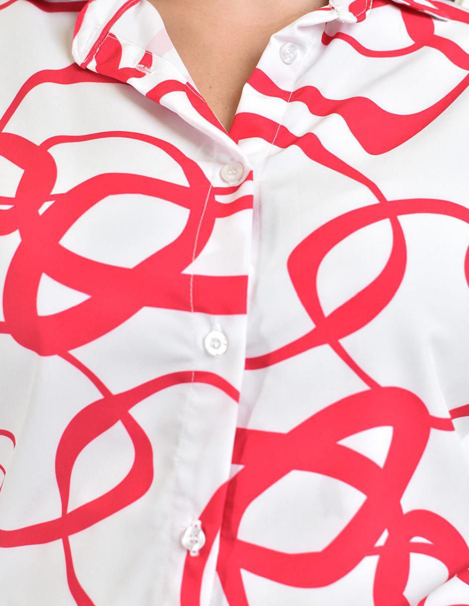 Blusa manga corta para mujer 4