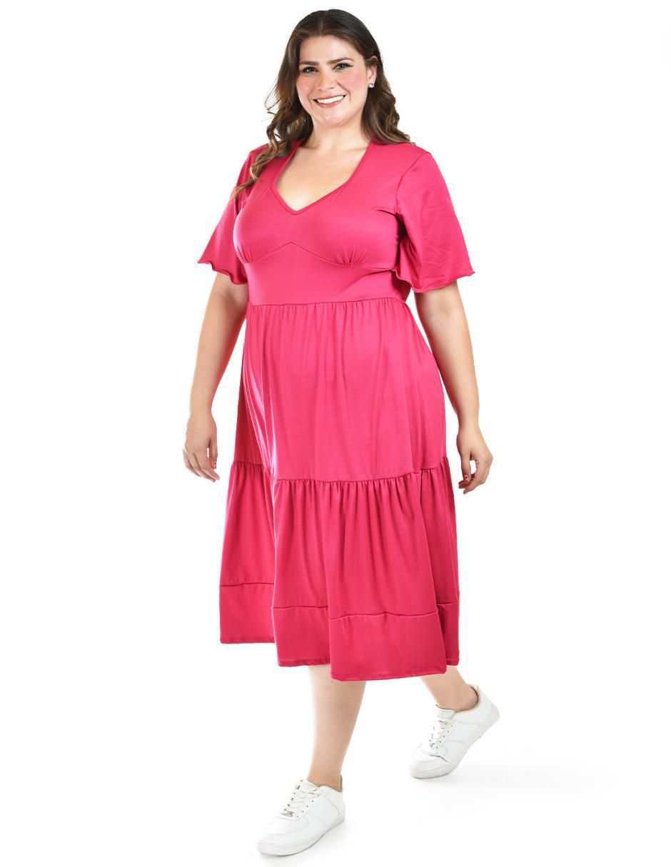 Vestido midi casual para mujer 5