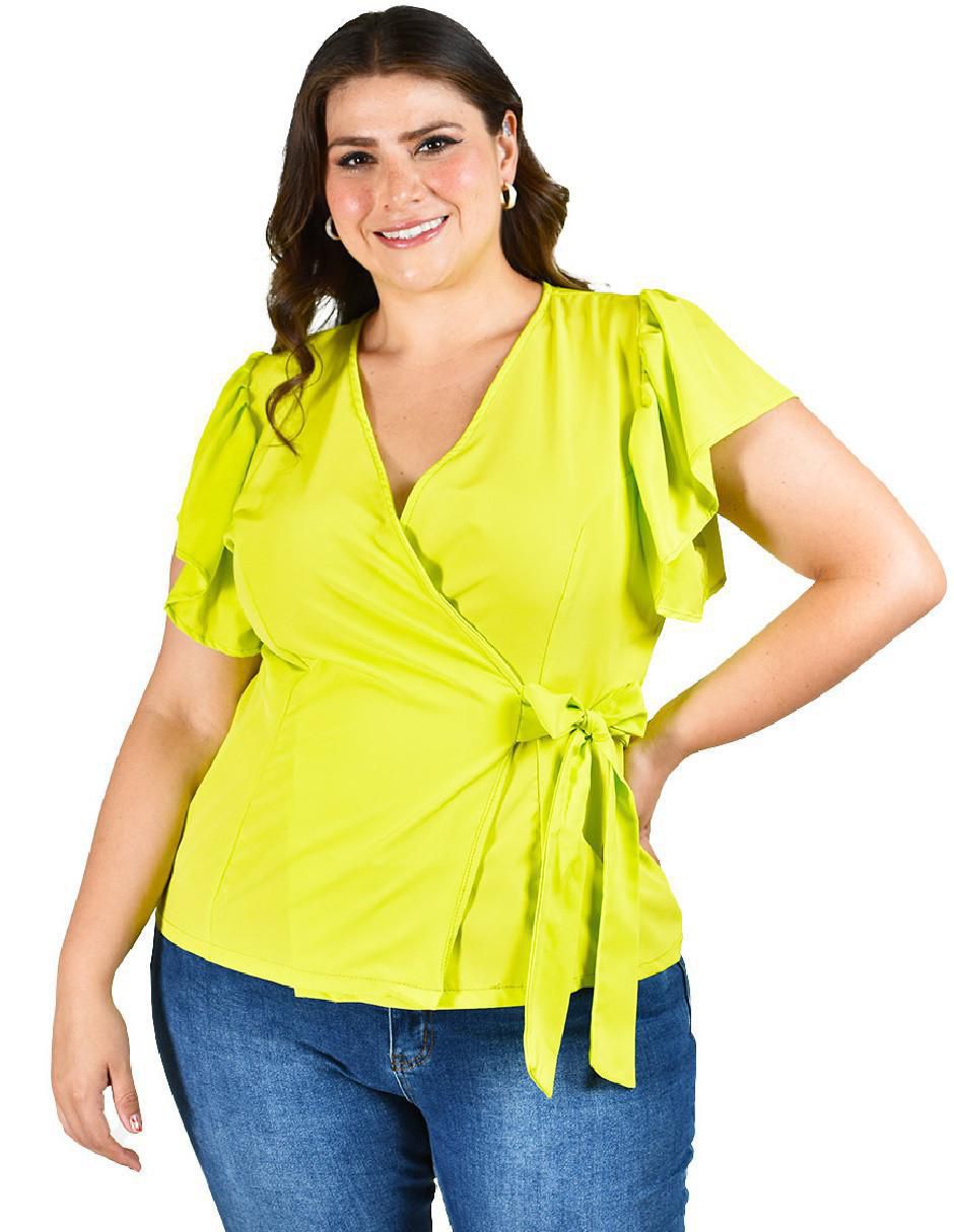Blusa manga corta para mujer 5