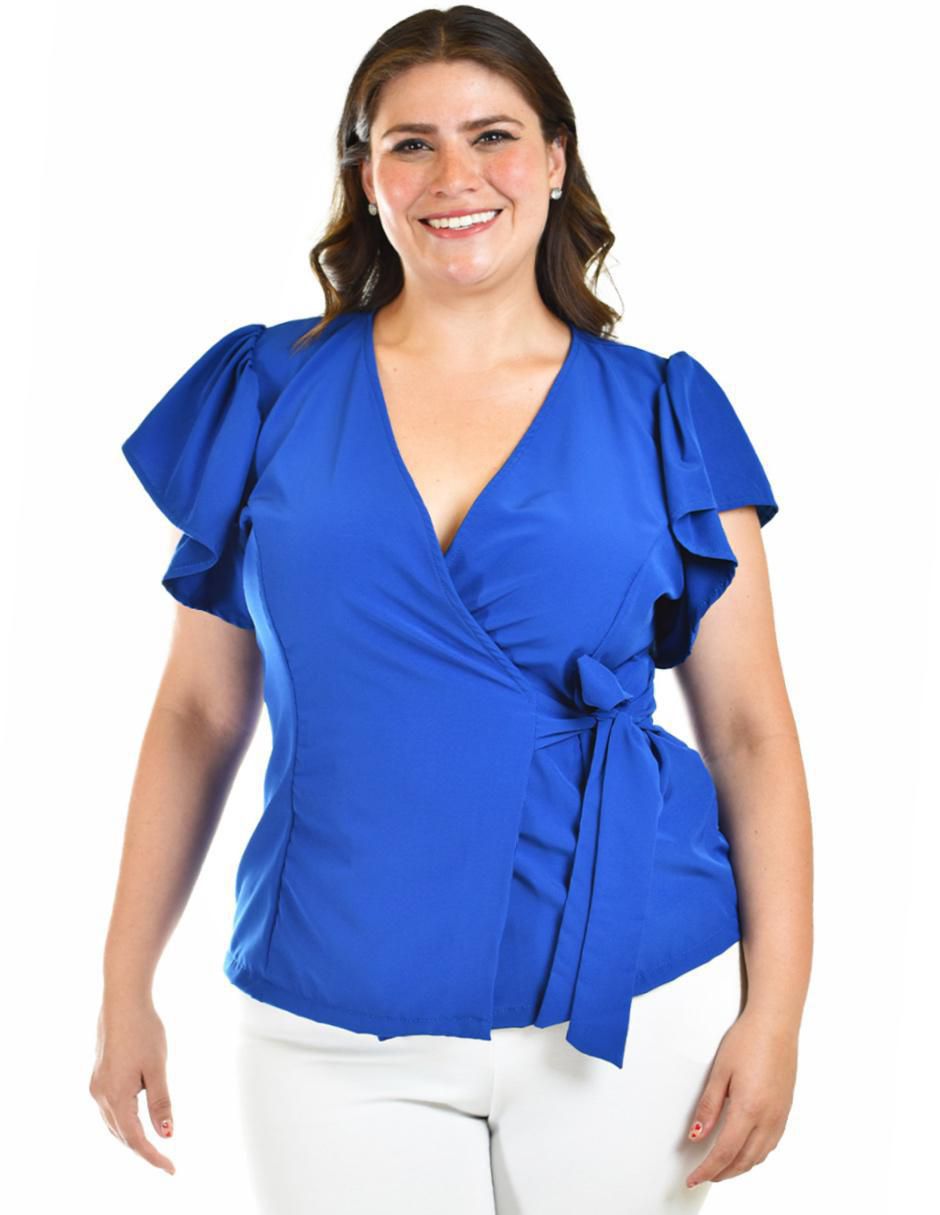 Blusa manga corta para mujer 5
