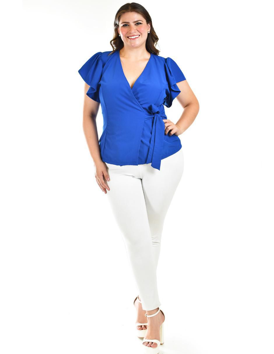 Blusa manga corta para mujer 6