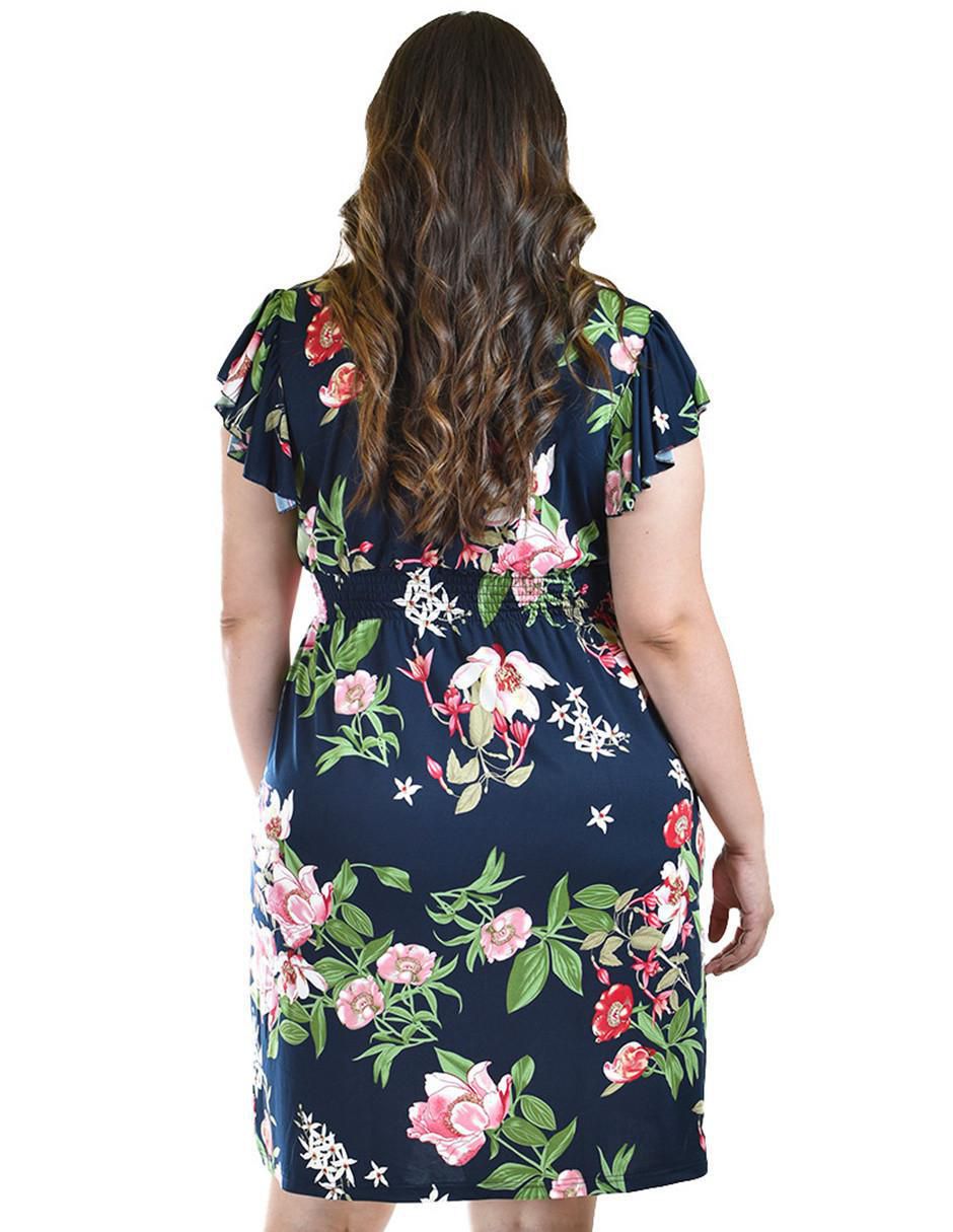 Vestido arriba de la rodilla casual para mujer 3