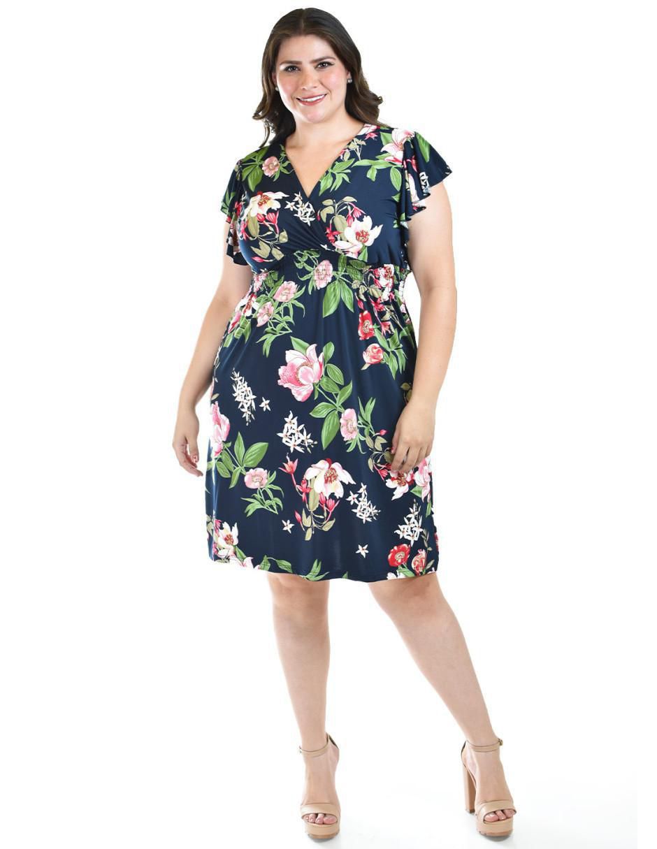 Vestido arriba de la rodilla casual para mujer 6