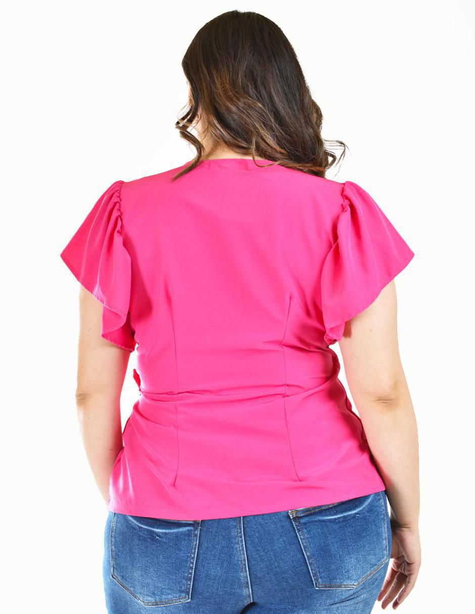Blusa manga corta para mujer 3