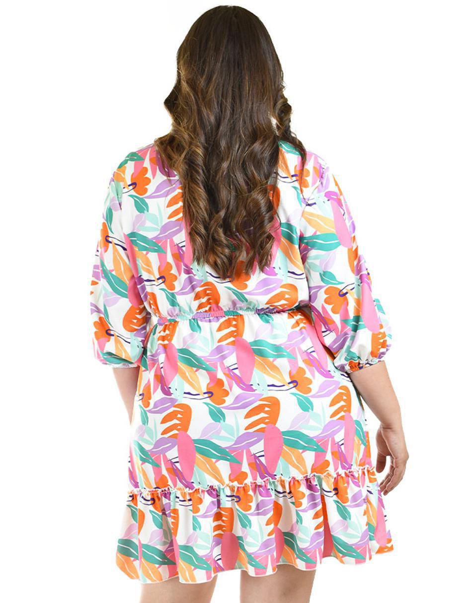 Vestido arriba de la rodilla casual para mujer 3