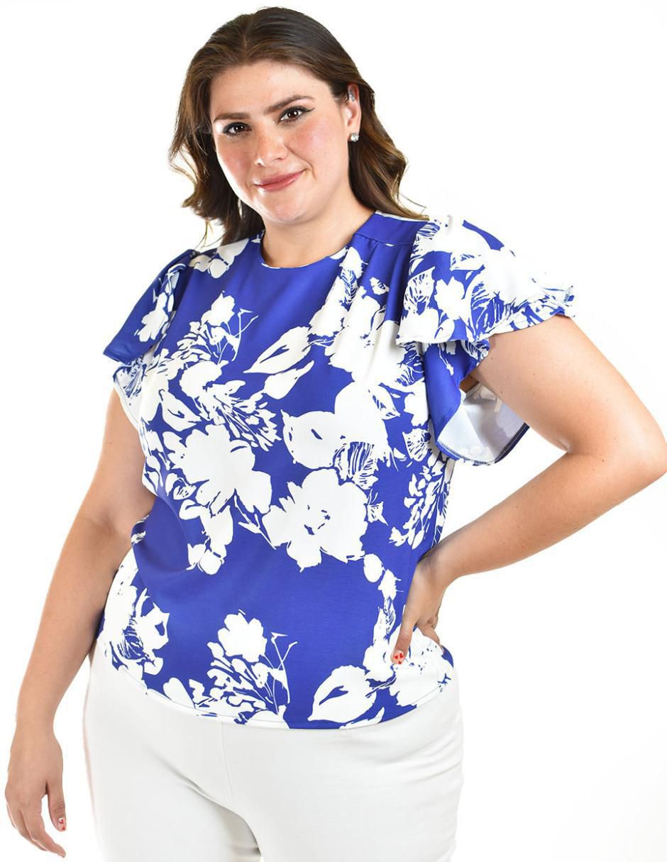 Blusa manga corta para mujer 5