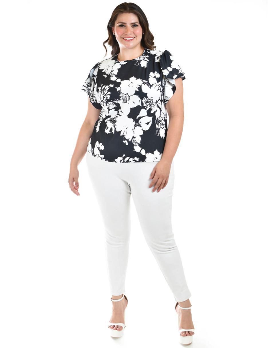 Blusa manga corta para mujer 6
