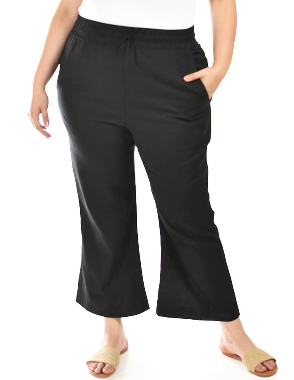Pantalón acampanado para mujer