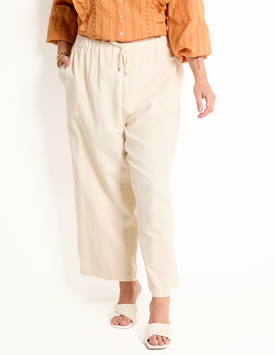 Pantalón relaxed amplio para mujer Pantalón relaxed amplio para mujer