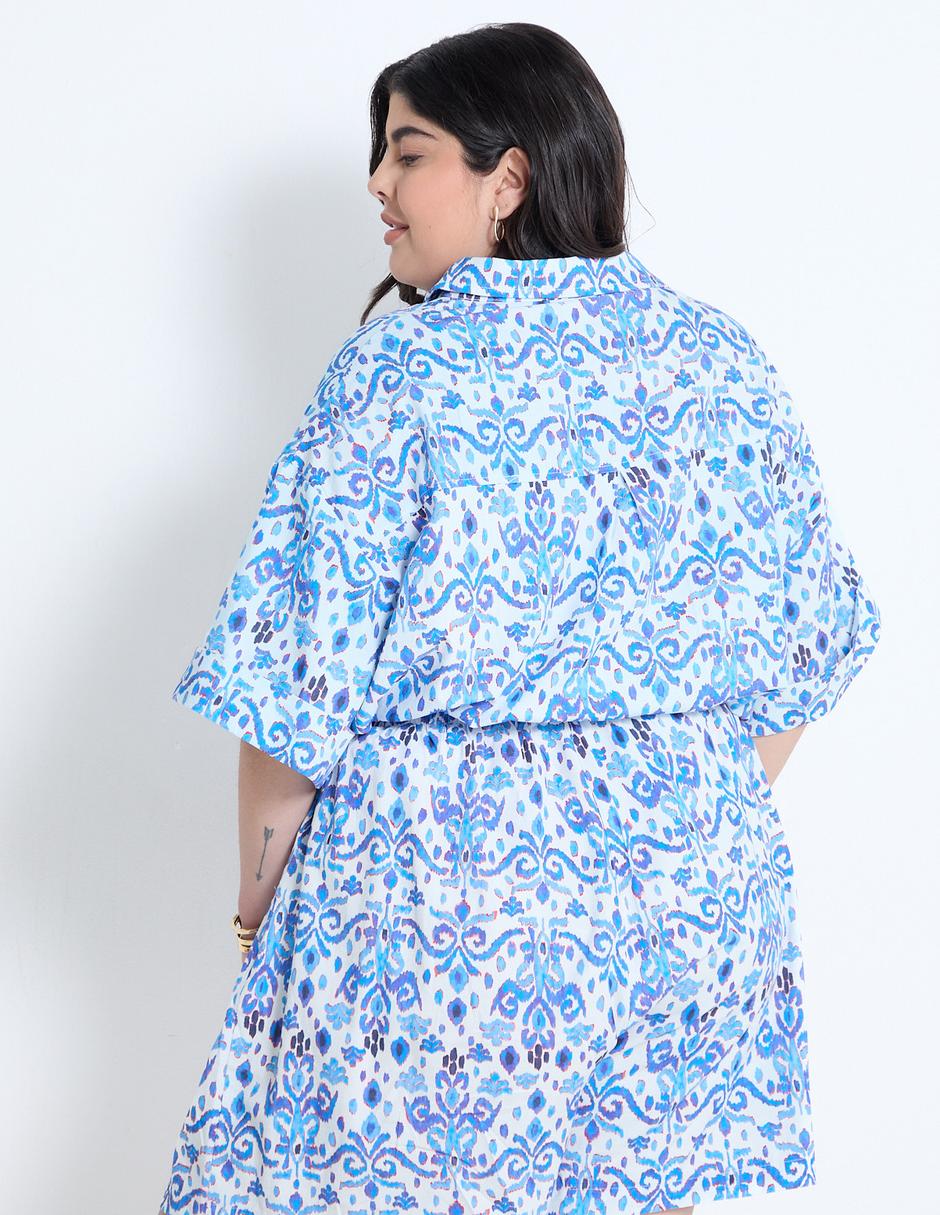 Blusa manga corta para mujer 2