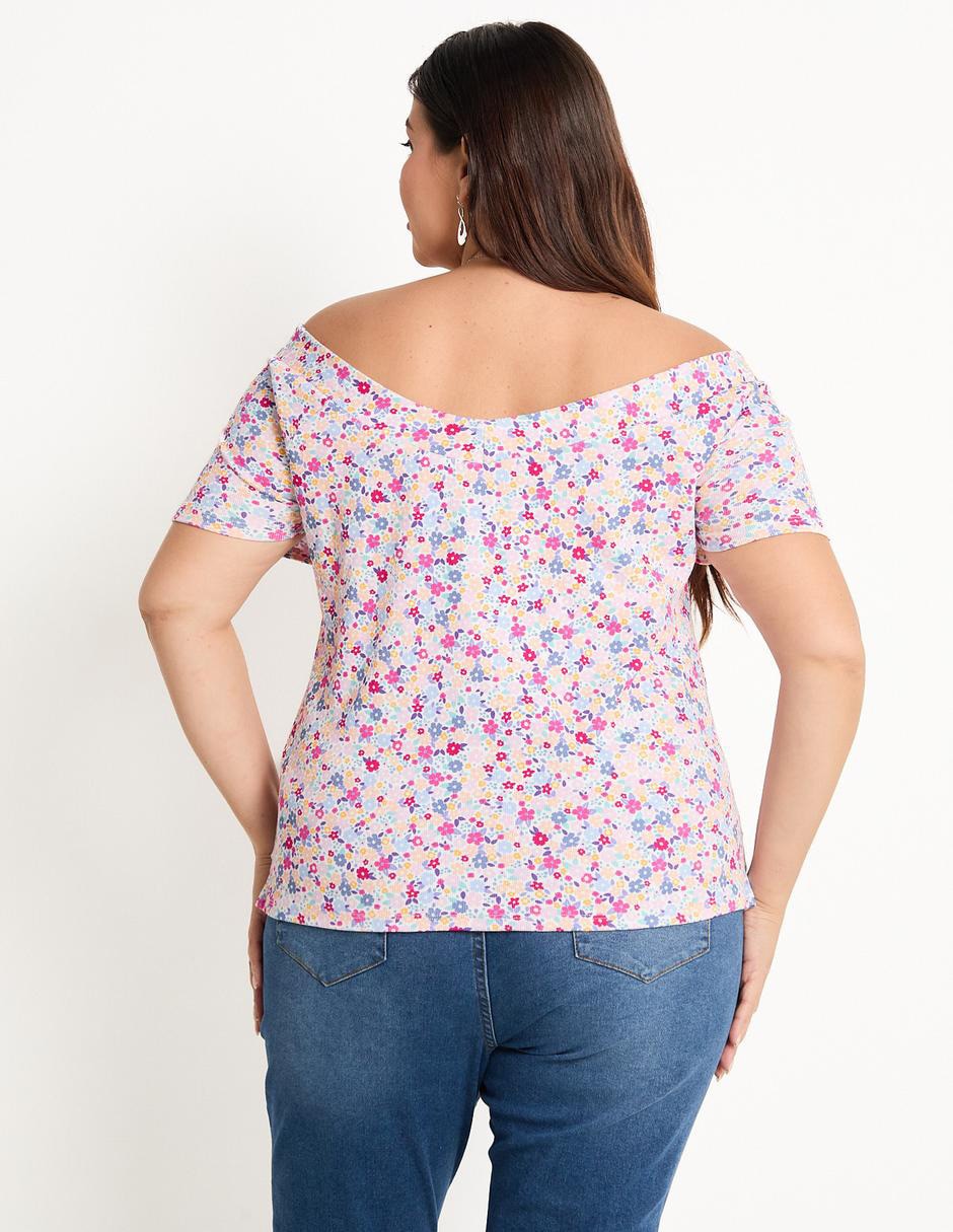 Blusa manga corta para mujer 2