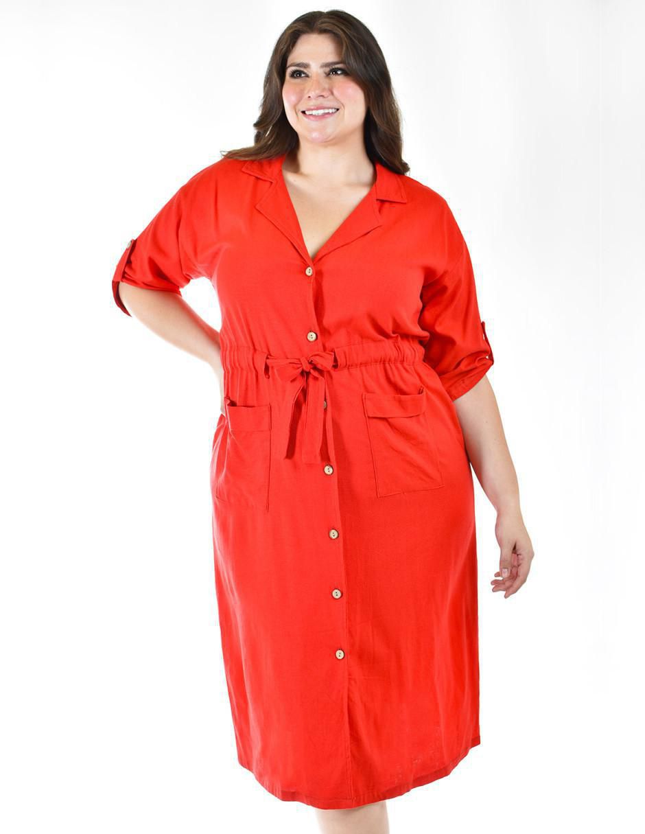 Vestido midi casual para mujer 4