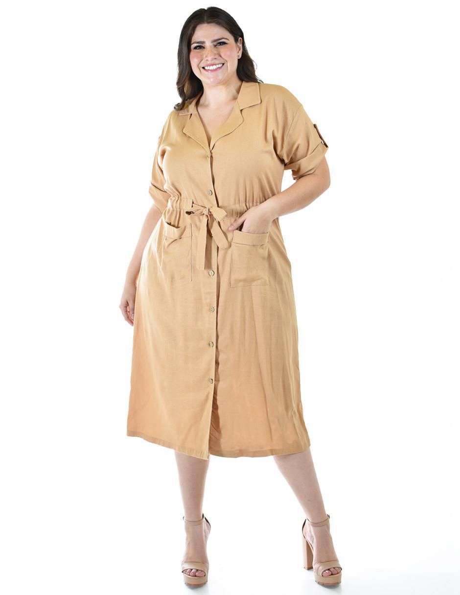 Vestido midi casual para mujer Vestido midi casual para mujer