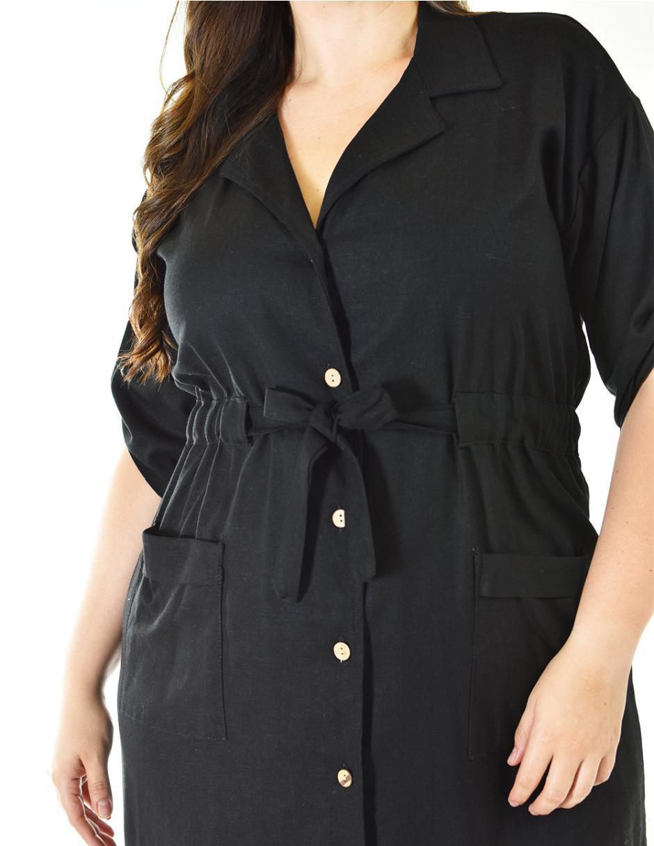 Vestido midi casual para mujer 4