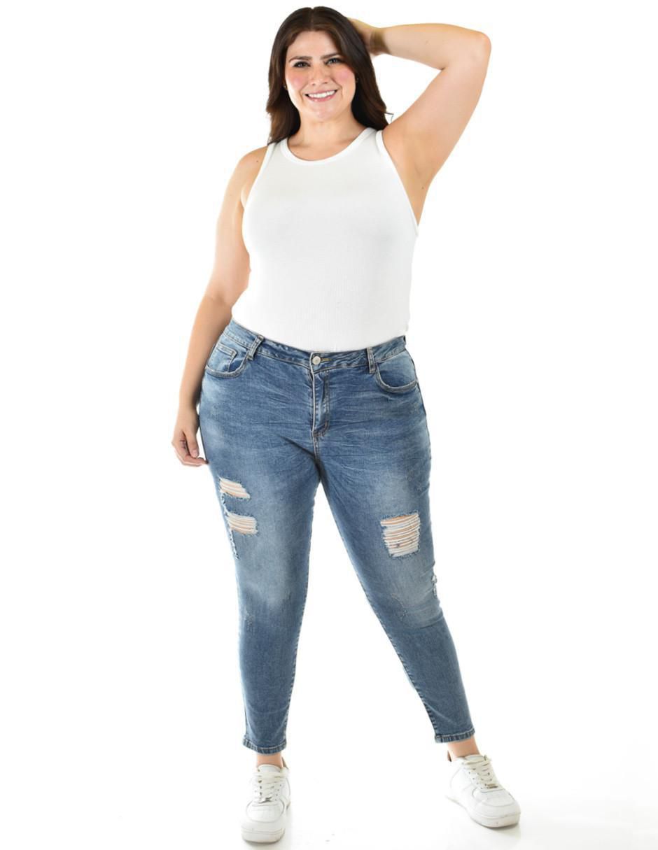 Jeans skinny para mujer 4