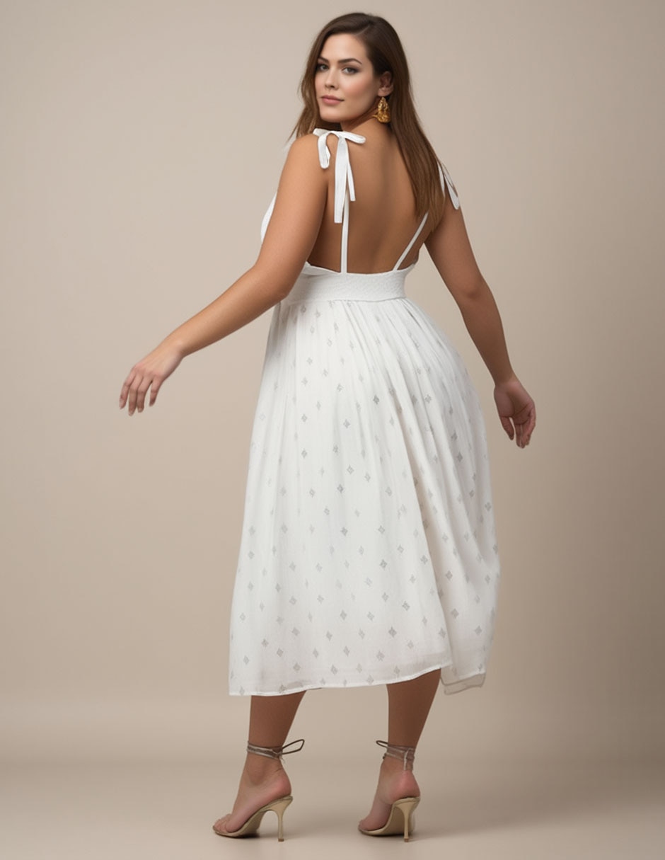 Vestido largo casual para mujer 2