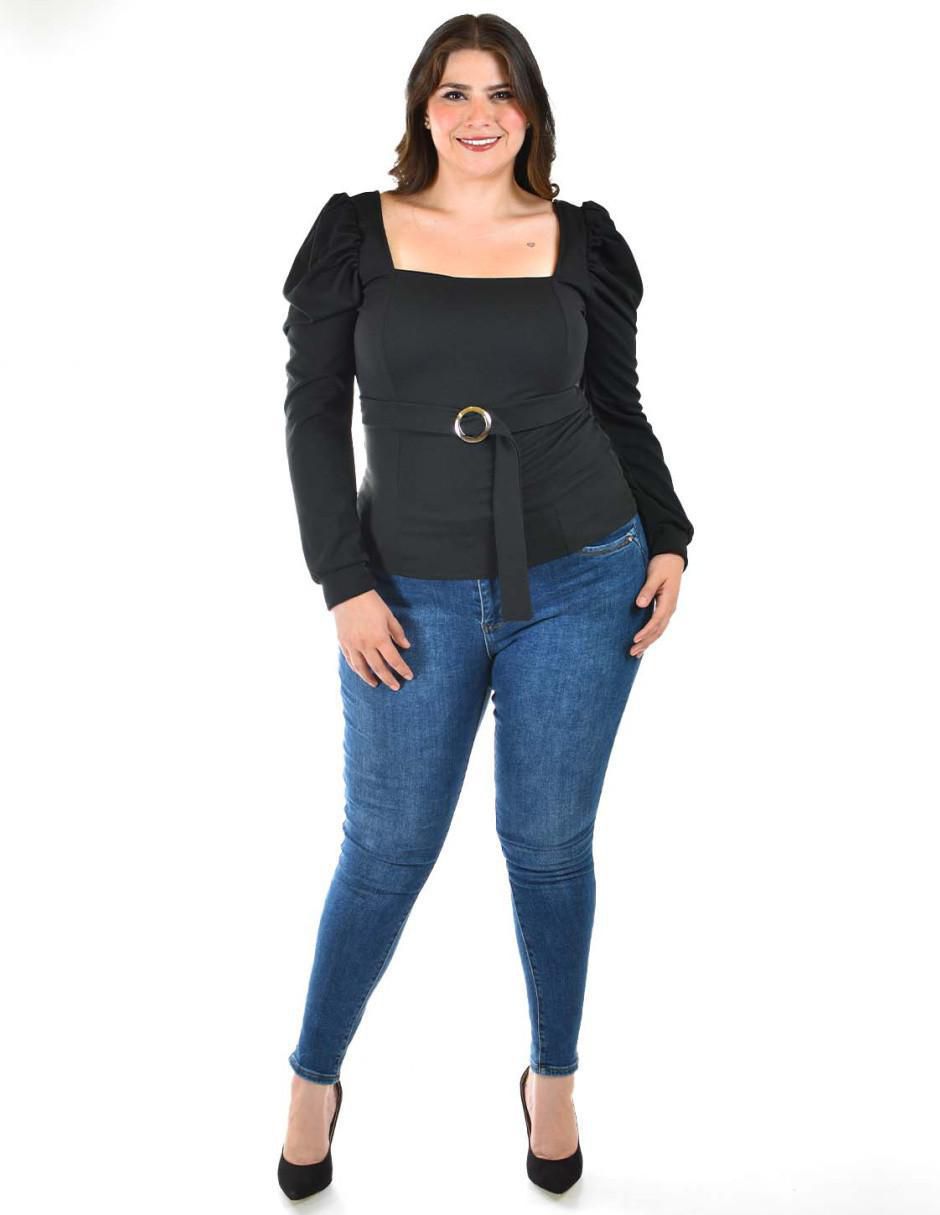 Blusa manga larga para mujer 5