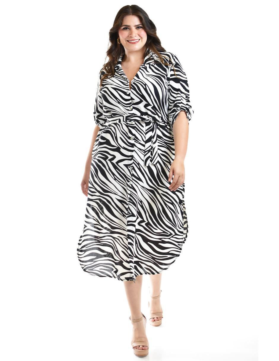 Vestido midi casual para mujer