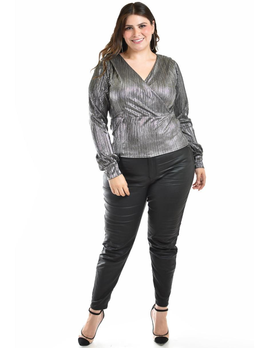 Blusa manga larga para mujer 5