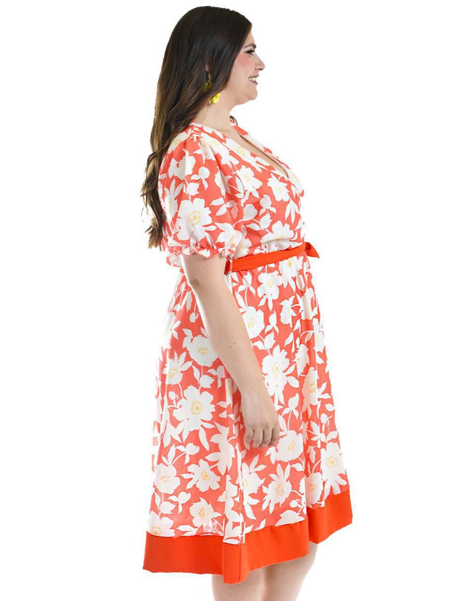 Vestido a la rodilla casual para mujer 2