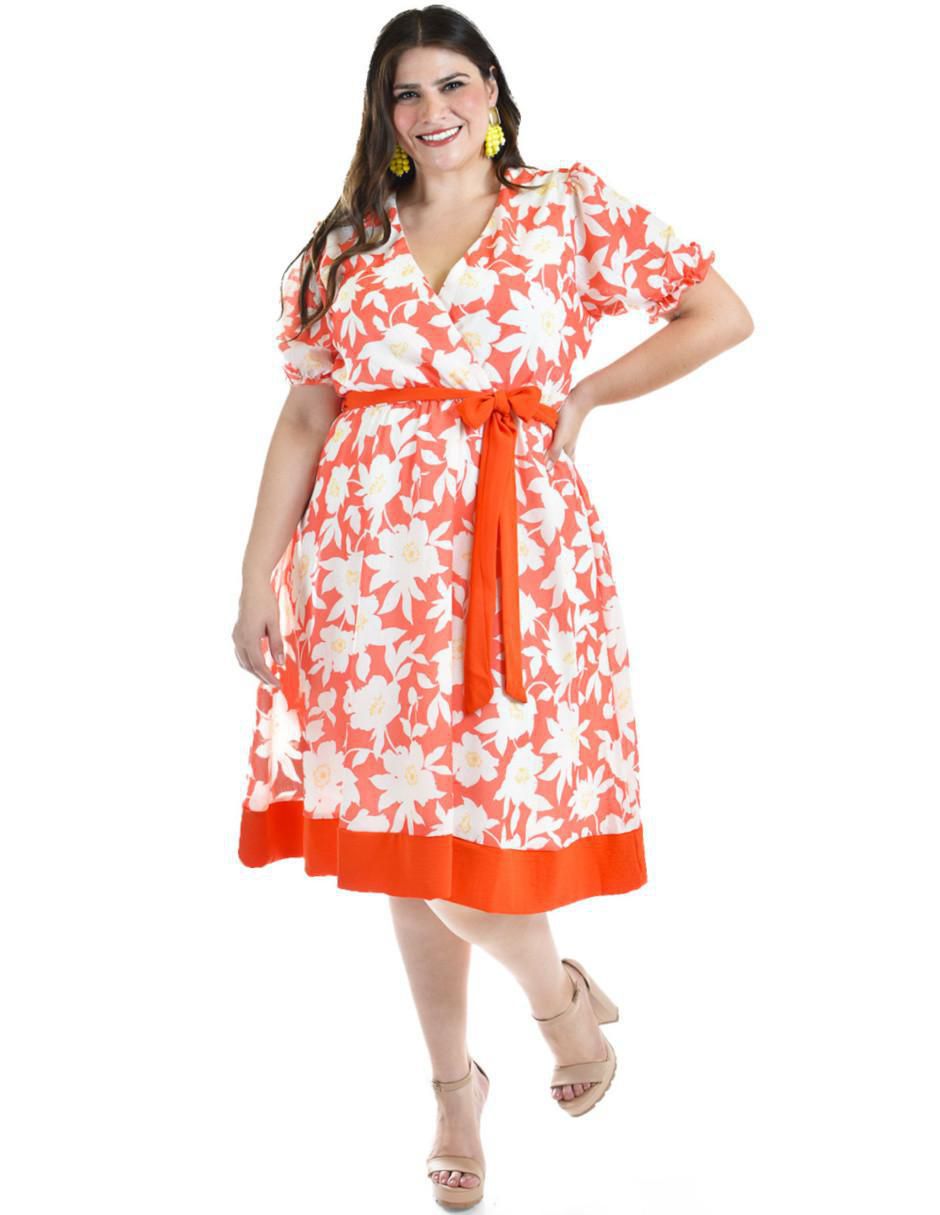 Vestido a la rodilla casual para mujer 5