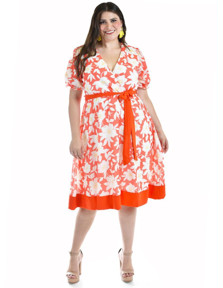 Vestido a la rodilla casual para mujer 6