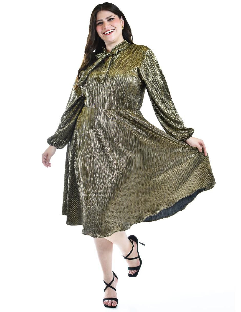 Vestido a la rodilla de fiesta 5