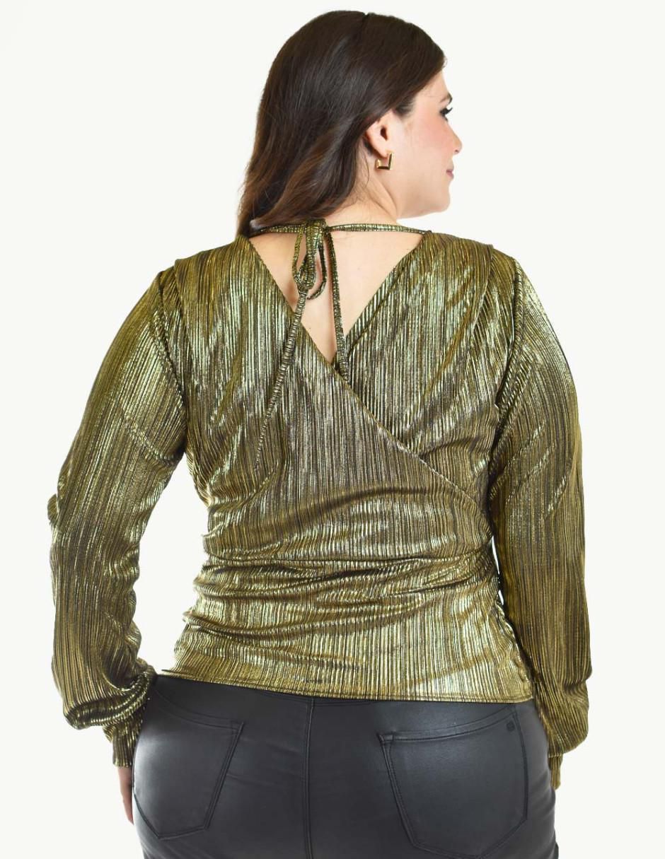 Blusa manga larga para mujer 4