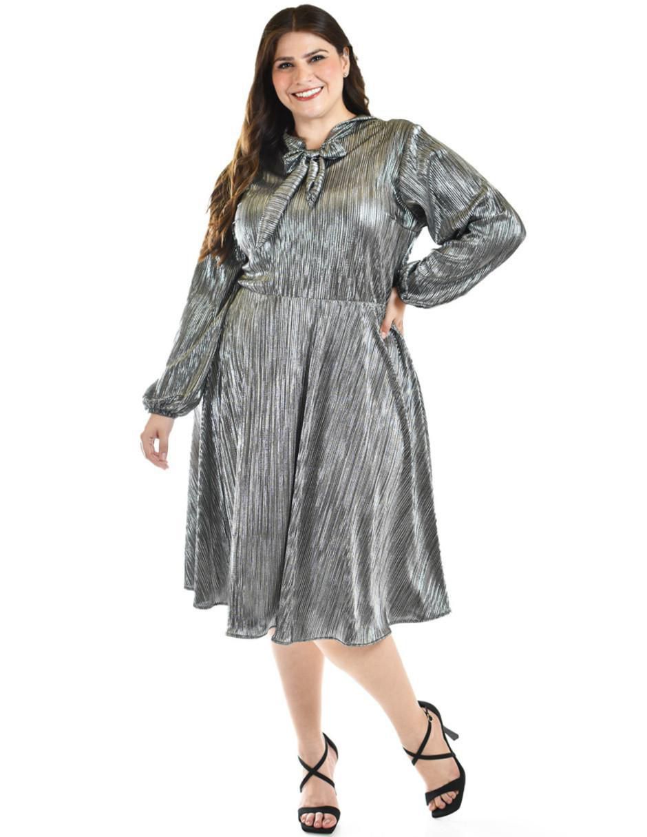 Vestido a la rodilla de fiesta 5