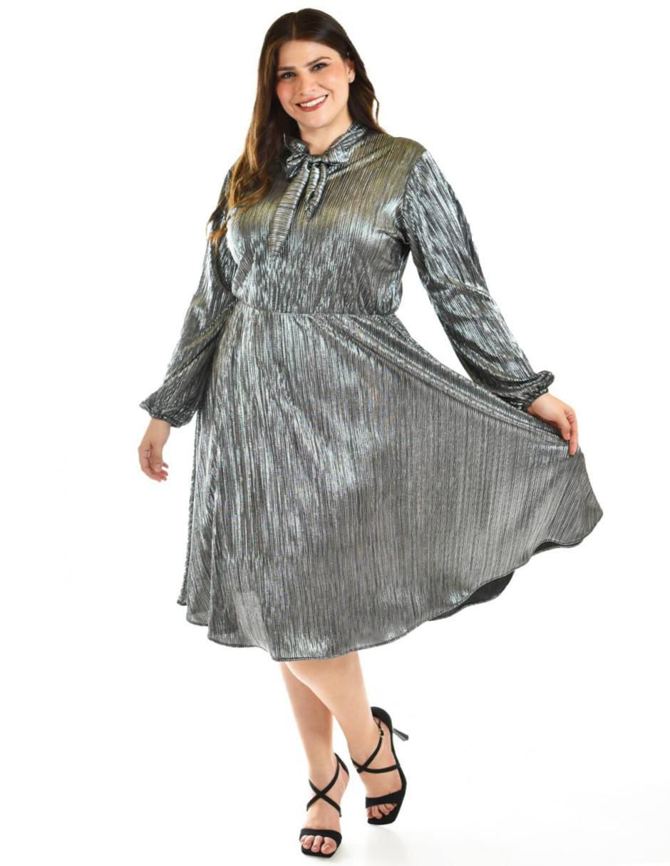 Vestido a la rodilla de fiesta 6