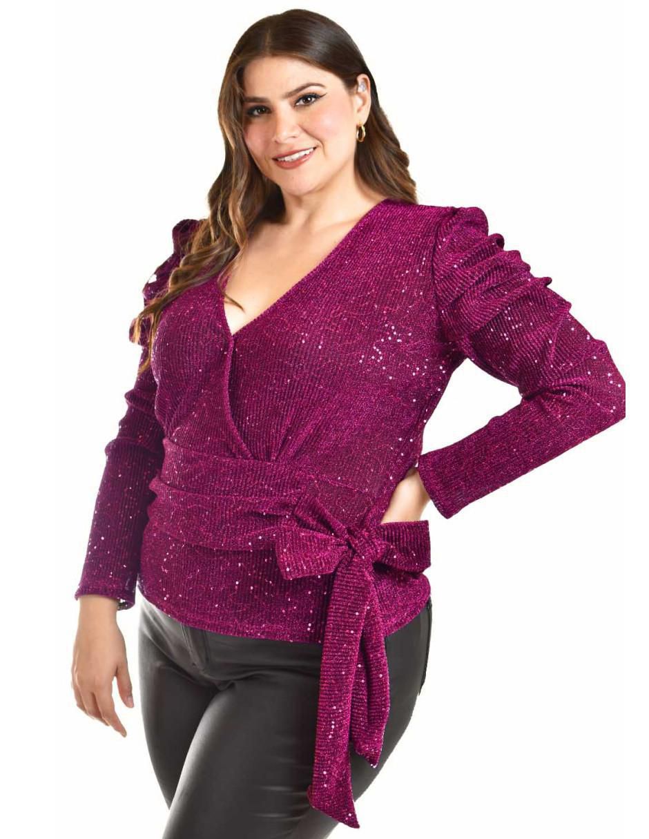 Blusa manga larga para mujer 5