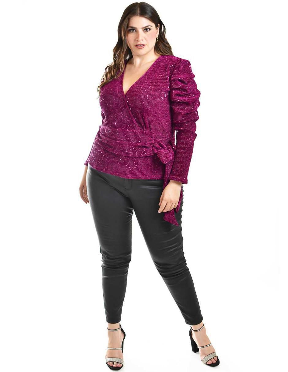 Blusa manga larga para mujer 6