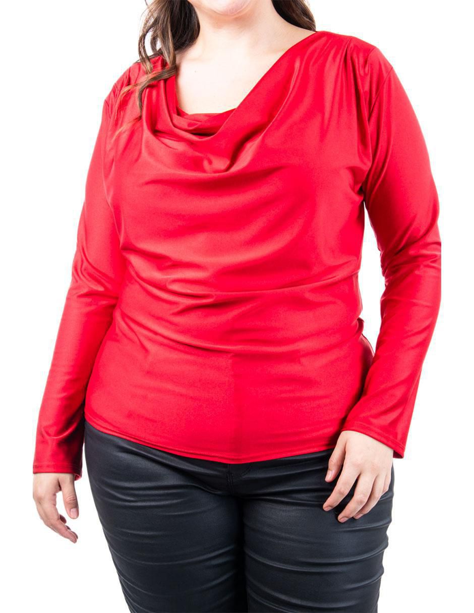 Blusa manga larga para mujer 4