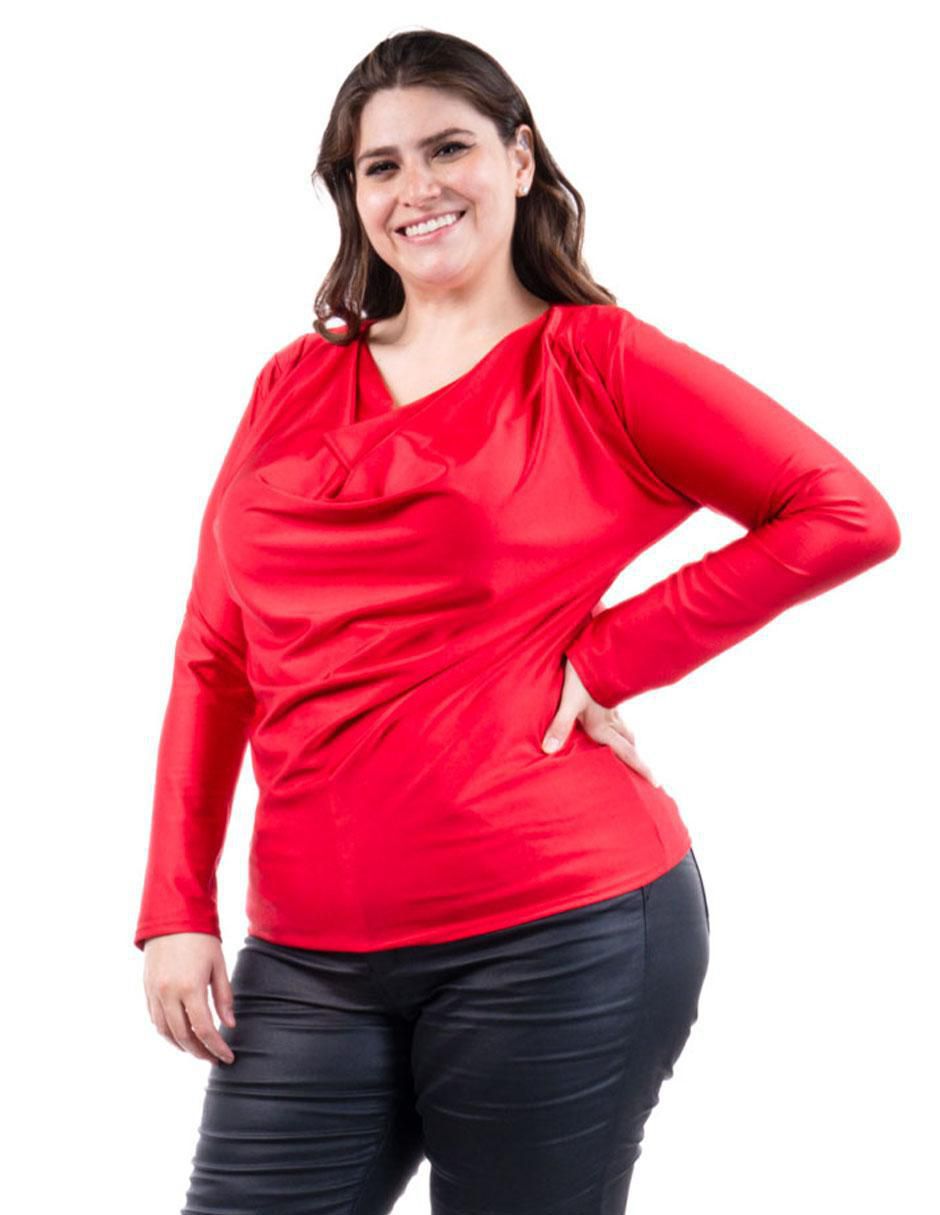 Blusa manga larga para mujer 5