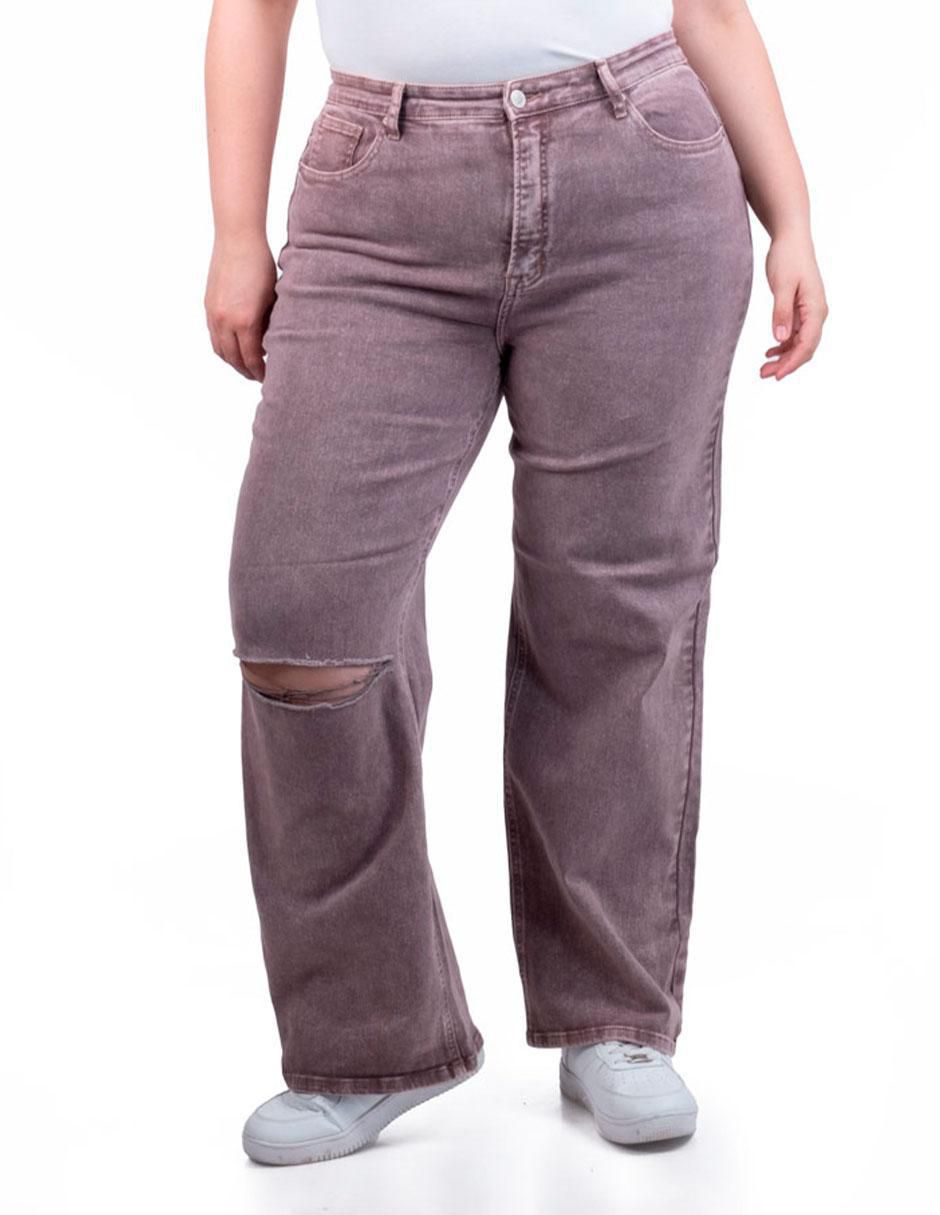 Jeans relaxed wide leg J-Bal-6615 para mujer