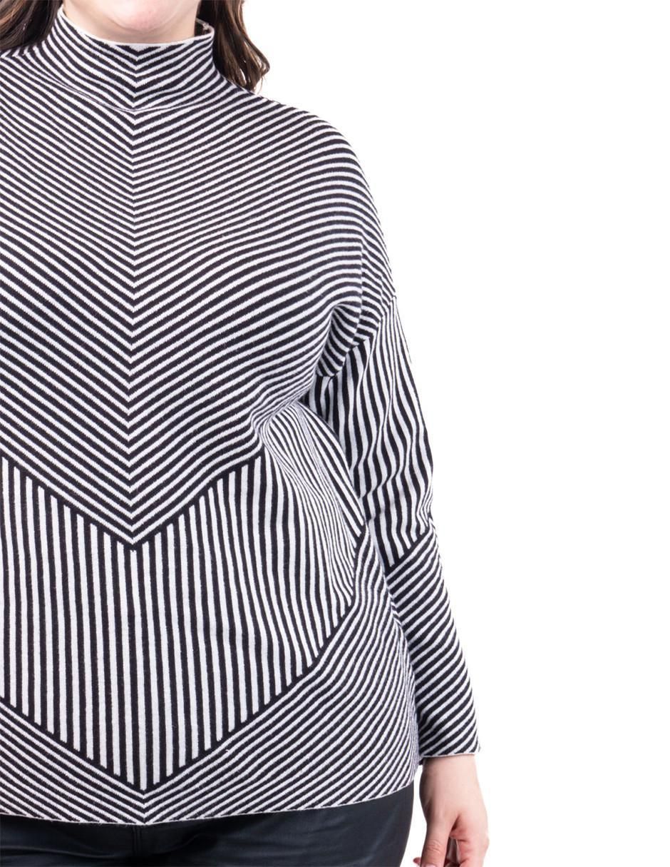 Suéter cuello alto para mujer 4
