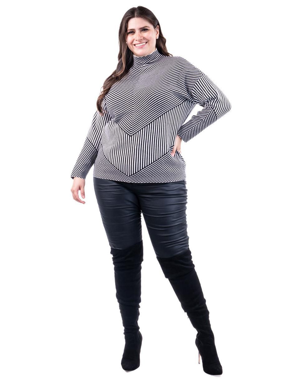 Suéter cuello alto para mujer 5