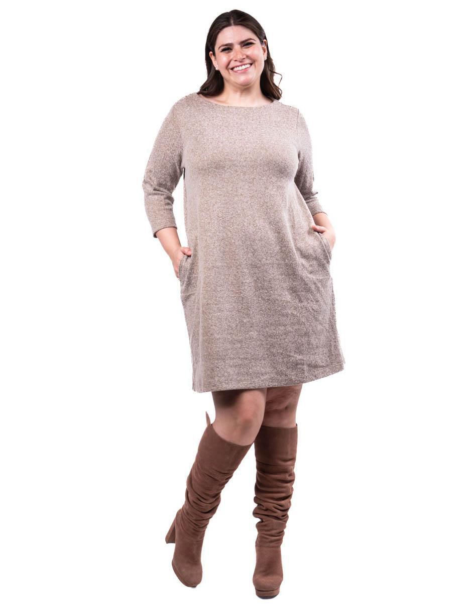 Vestido arriba de la rodilla casual para mujer 2
