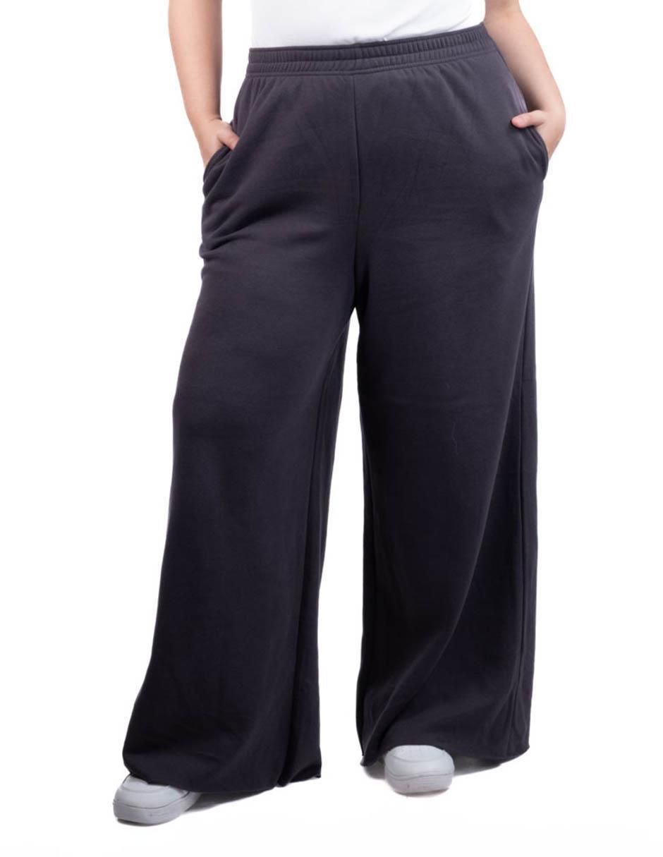 Pants amplio con elástico para mujer